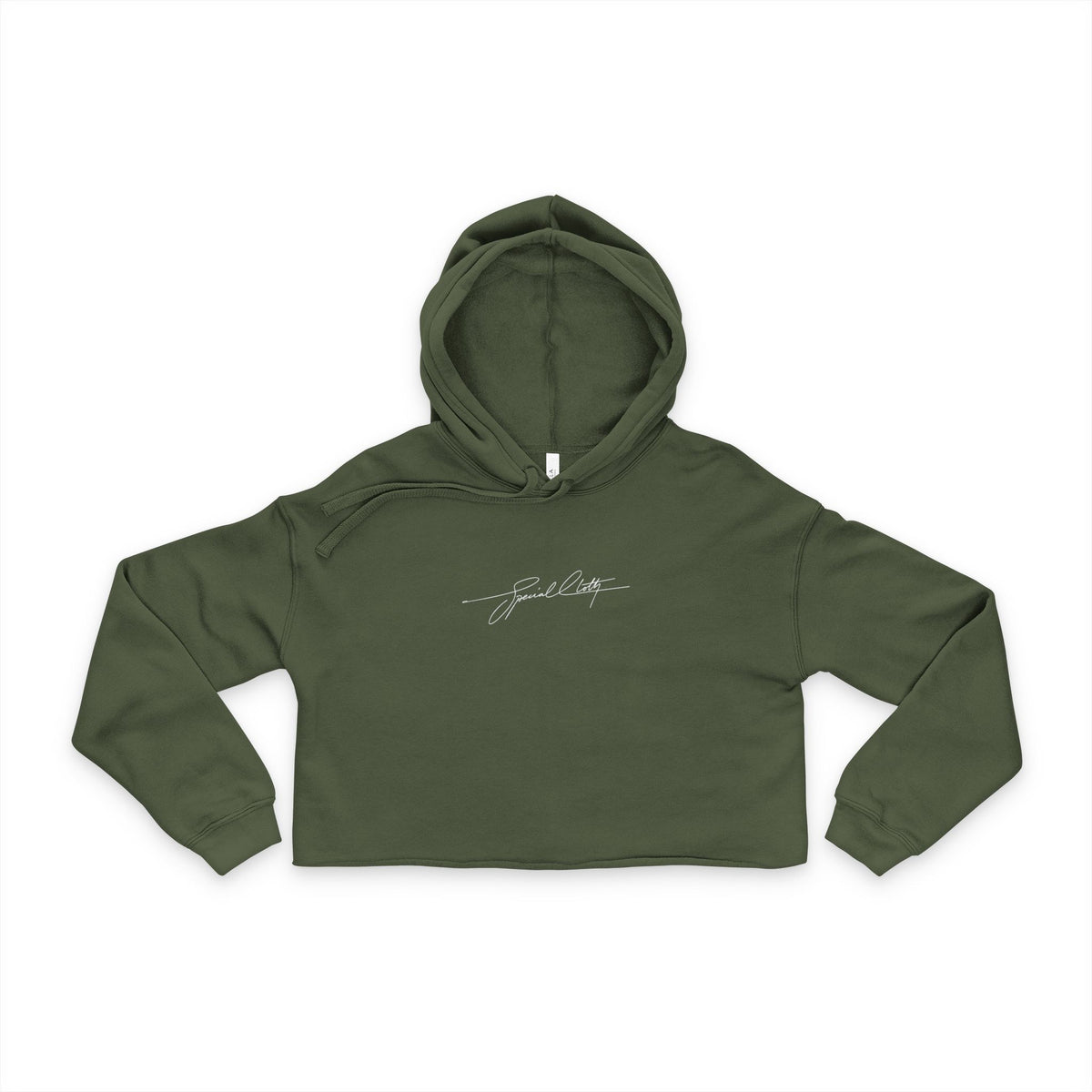 Damen Cropped Hoodie – Signature Line