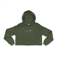 Damen Cropped Hoodie – Signature Line