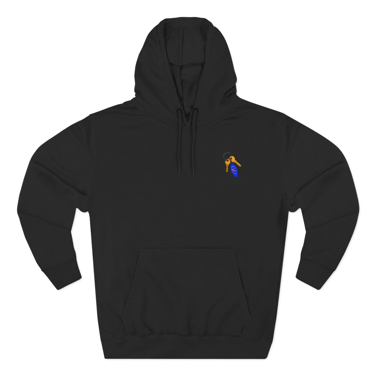 Hoodie — 'Space Cloth' Hands & Key Graphic Pullover