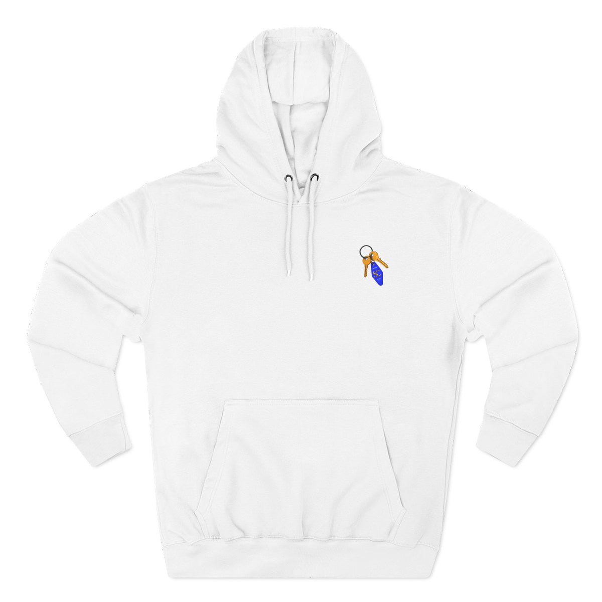 Hoodie — 'Space Cloth' Hands & Key Graphic Pullover