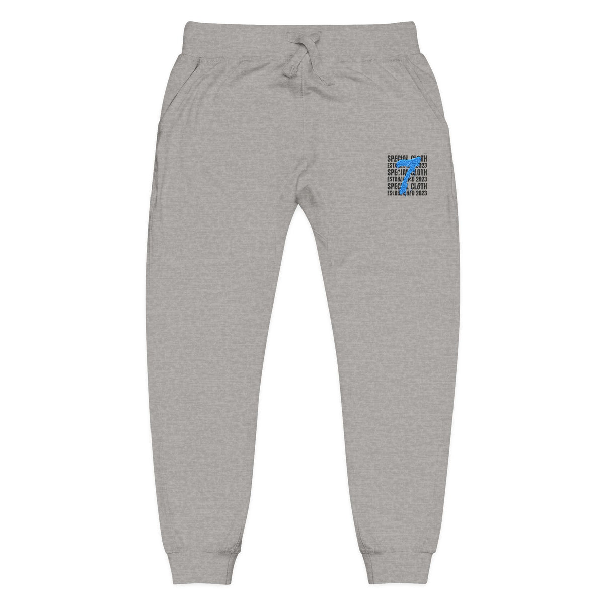 Embroidered 'Be Kind' White Fleece Sweatpants — Cozy Casual Joggers