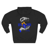 Hoodie — 'Space Cloth' Hands & Key Graphic Pullover