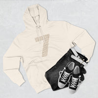 Number 7 Typography Hoodie | Minimal Numeric Text Design