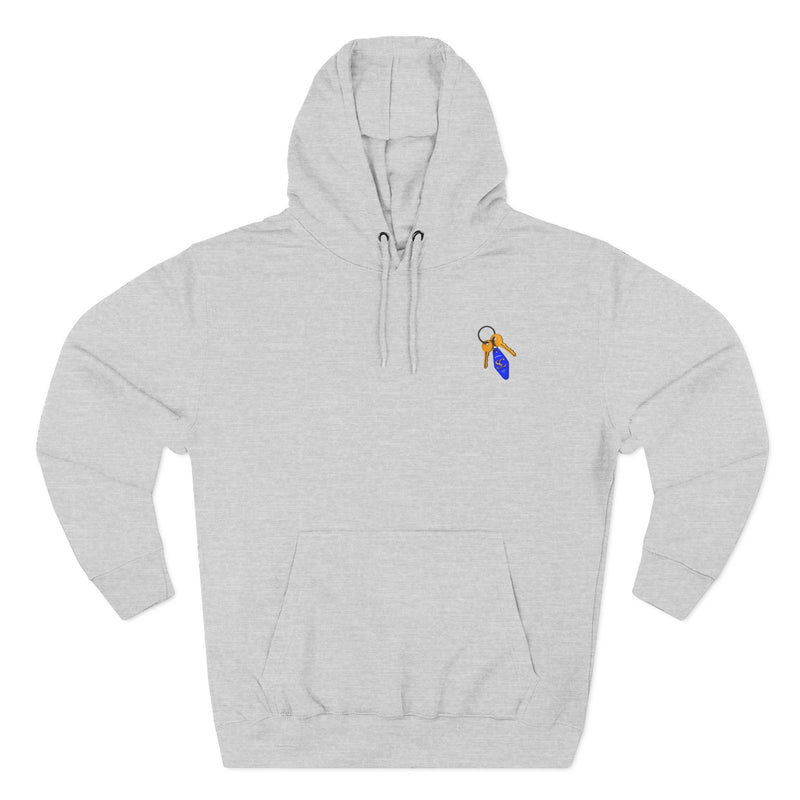 Hoodie — 'Space Cloth' Hands & Key Graphic Pullover