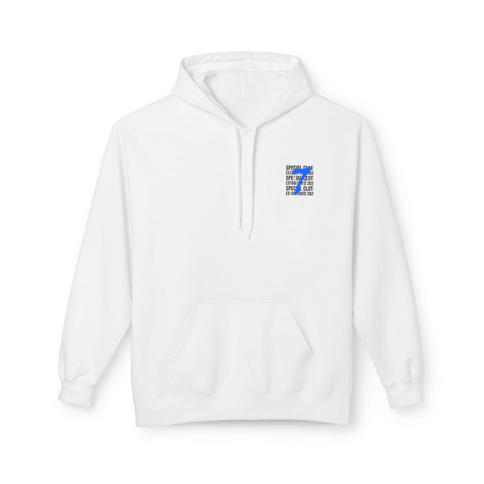 Number 7 Graphic Hoodie — "Special Cloth Established 2023" Chest & Back Print