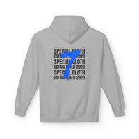 Number 7 Graphic Hoodie — "Special Cloth Established 2023" Chest & Back Print