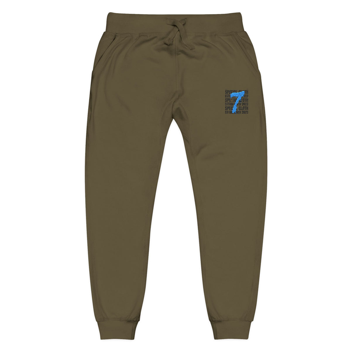 Embroidered 'Be Kind' White Fleece Sweatpants — Cozy Casual Joggers