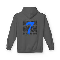 Number 7 Graphic Hoodie — "Special Cloth Established 2023" Chest & Back Print