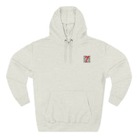 Three-Panel Fleece Hoodie