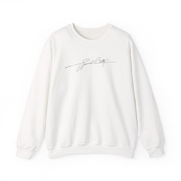 Crewneck Sweatshirt — Signature Line | Plain Minimalist Sweatshirt