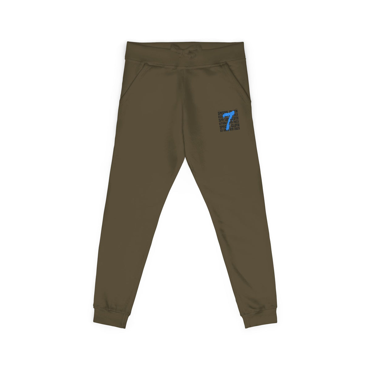 Embroidered 'Be Kind' White Fleece Sweatpants — Cozy Casual Joggers