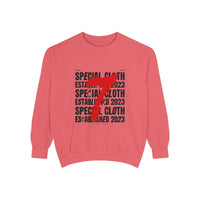 Established 2023 Sweatshirt — '7' Red Brushstroke Design