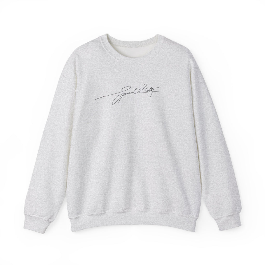Crewneck Sweatshirt — Signature Line | Plain Minimalist Sweatshirt