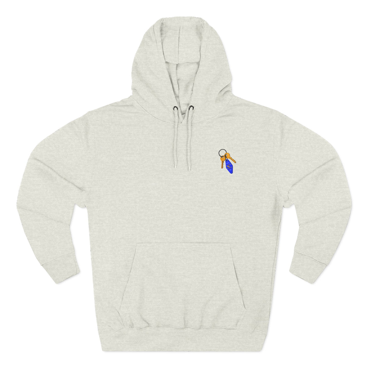 Hoodie — 'Space Cloth' Hands & Key Graphic Pullover