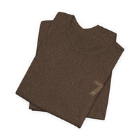 Nummer 7 Textmuster Tee | Minimalistisches Typografie-Rückenprint T-Shirt