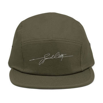 5 Panel Cap | Signature Line | Olive Camper Hat