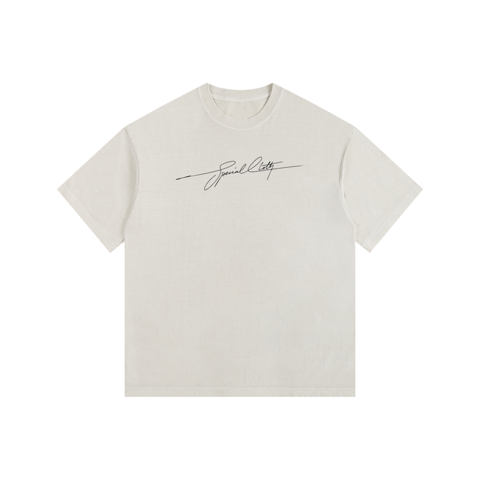 Vintage Washed Oversized Cotton T-Shirt