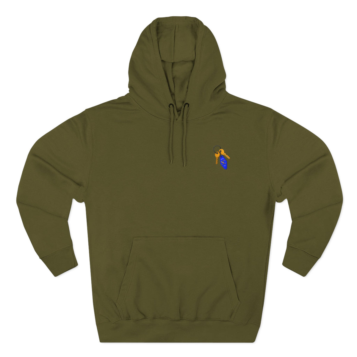 Hoodie — 'Space Cloth' Hands & Key Graphic Pullover