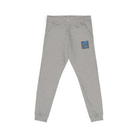 Embroidered 'Be Kind' White Fleece Sweatpants — Cozy Casual Joggers