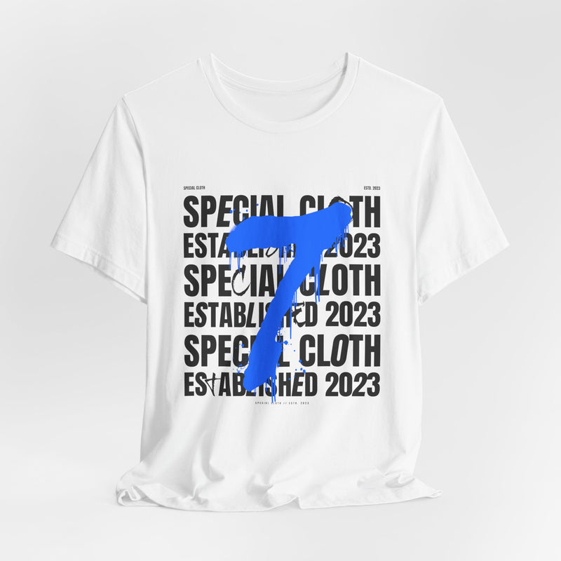 T-shirt Special Cloth Se7en Bleu | Special Cloth Fondée en 2023