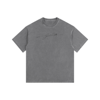 Vintage Washed Oversized Cotton T-Shirt